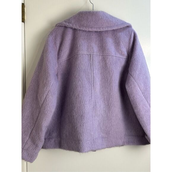 A New Day purple fuzzy coat size XXL - Picture 10 of 10